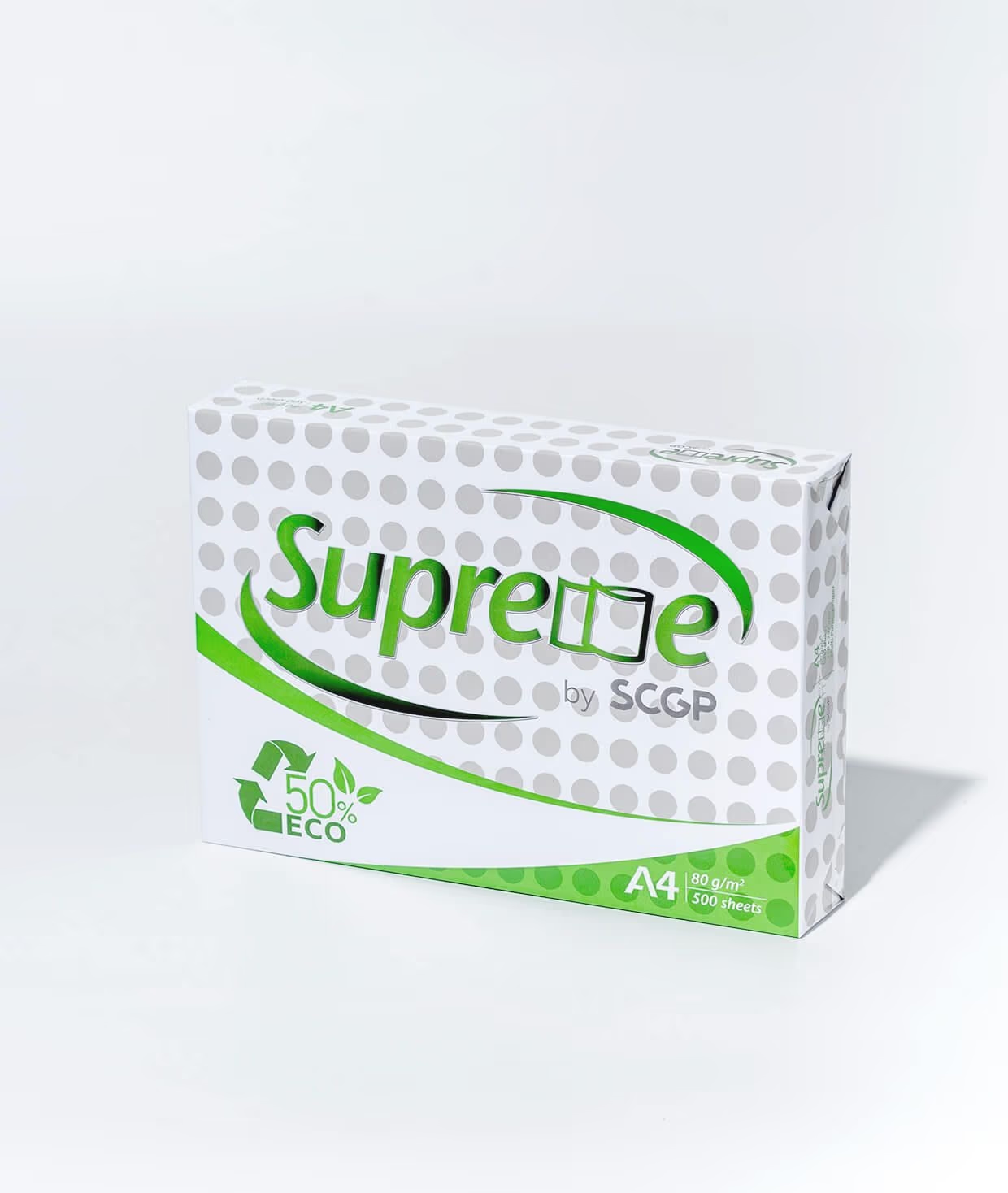กระดาษถ่ายเอกสาร Supreme Eco เยื่อกระดาษ สำหรับใช้งานในอุตสาหกรรมและธุรกิจ