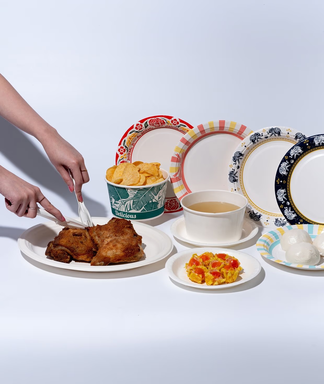 Plate and Bowl